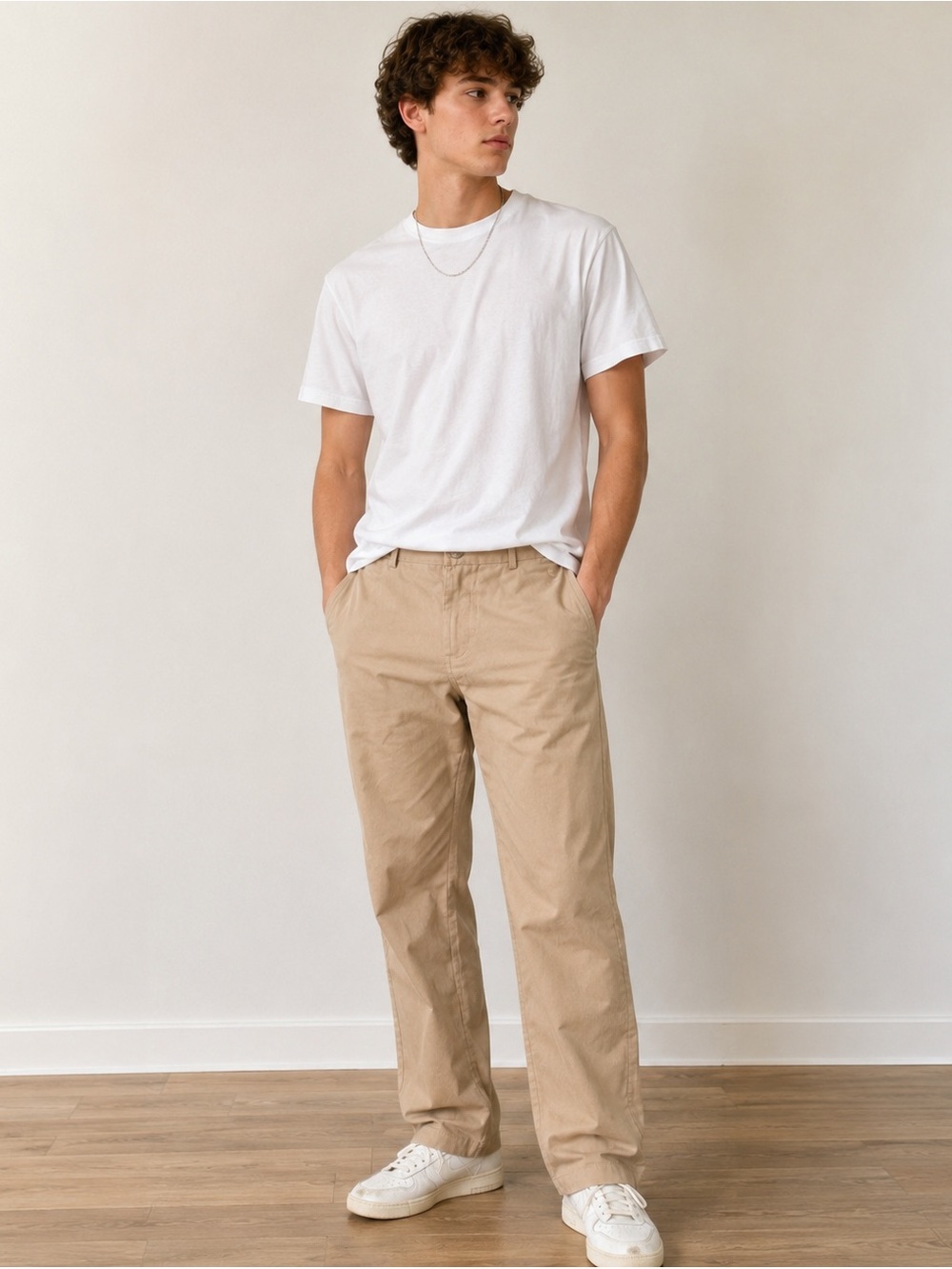 COOFANDY Men’s Linen Blend Elastic Waist Pants XS NWT